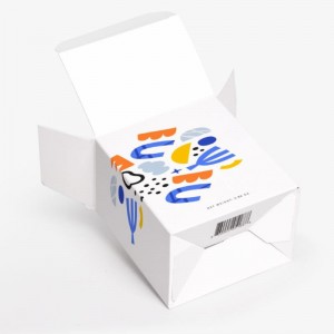 Scatola regalo astratta vibrante